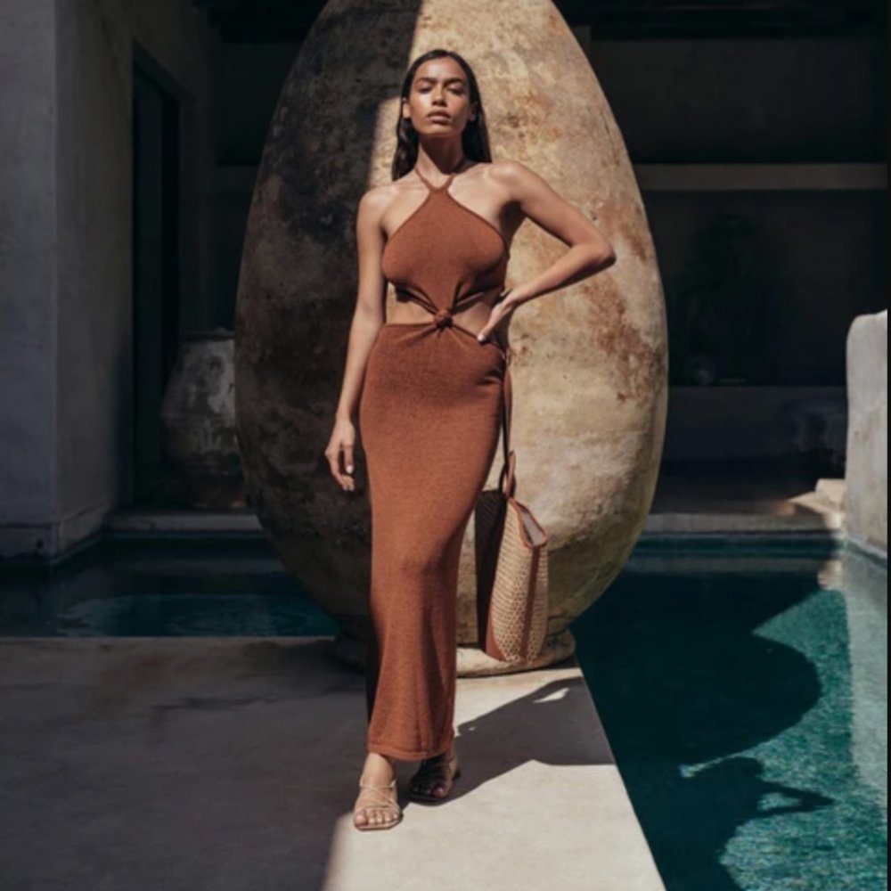 CULT GAIA Serita Dress in Amber (US 4 - 6)